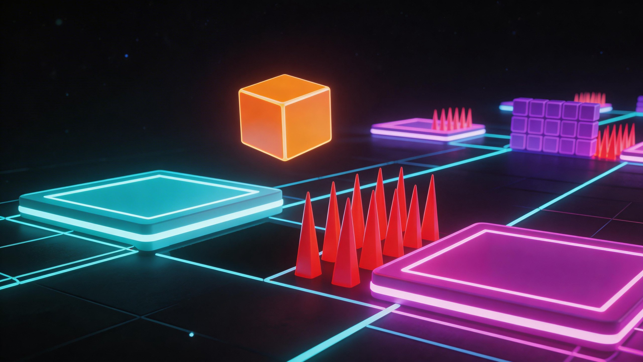 Geometry Lite gameplay